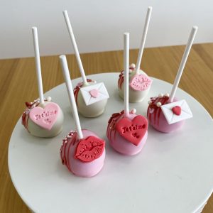 Cakepops de la Saint-Valentin