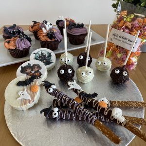 table sucrée d'halloween