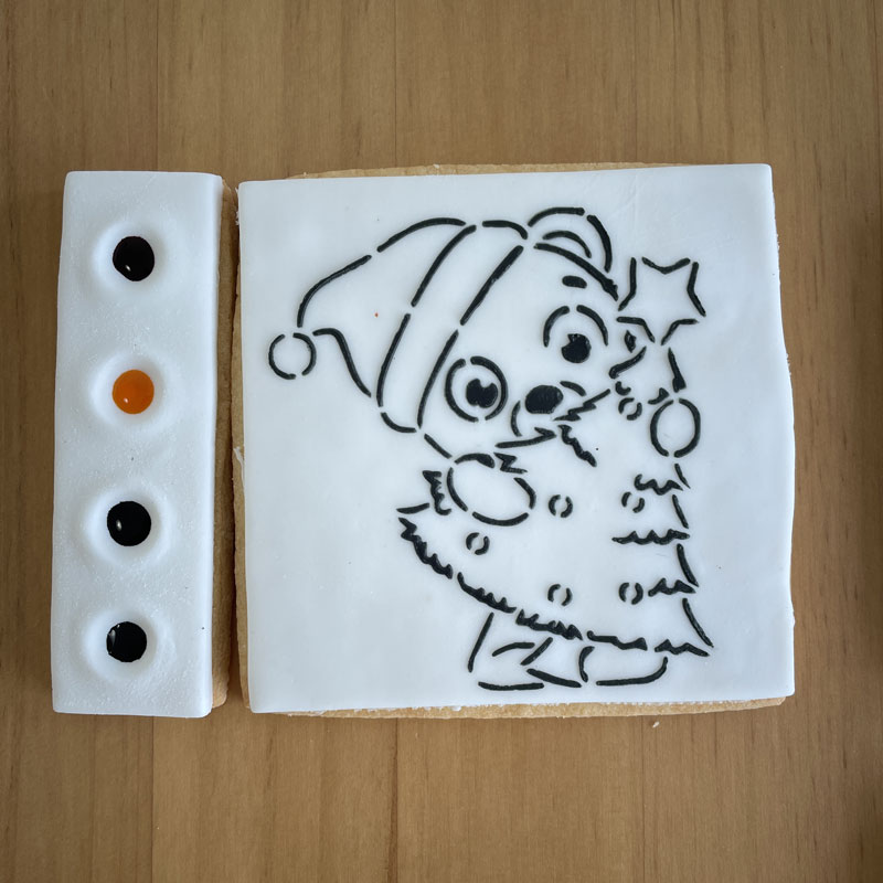 Biscuits à peindre de Noël – Image 5