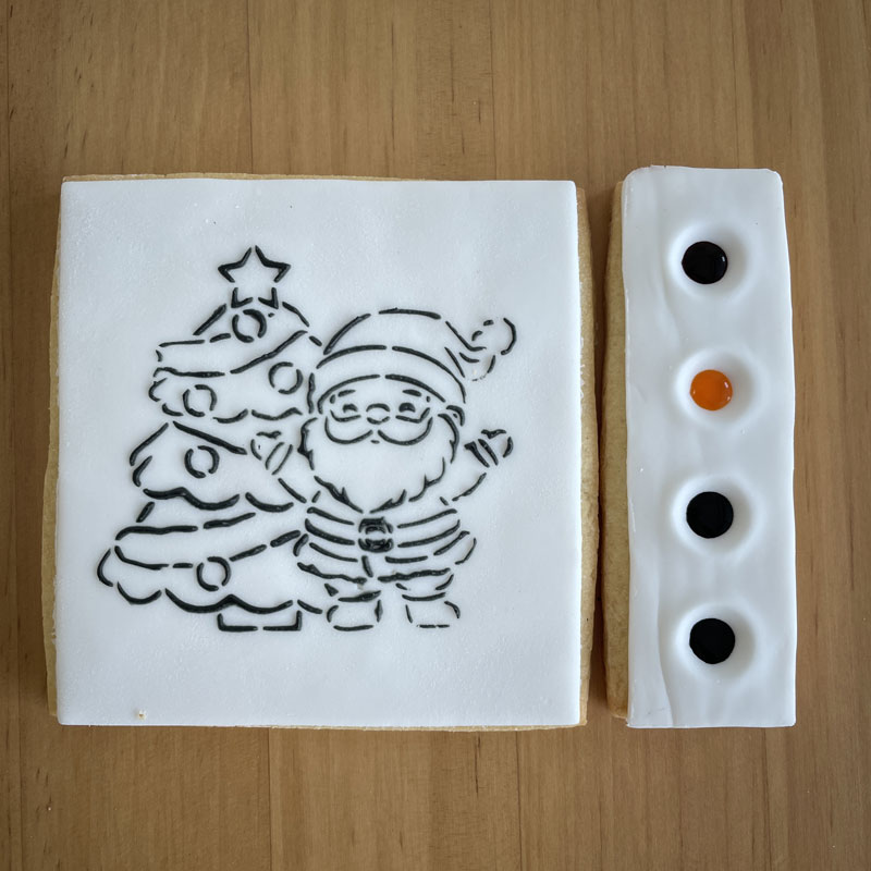 Biscuits à peindre de Noël – Image 2