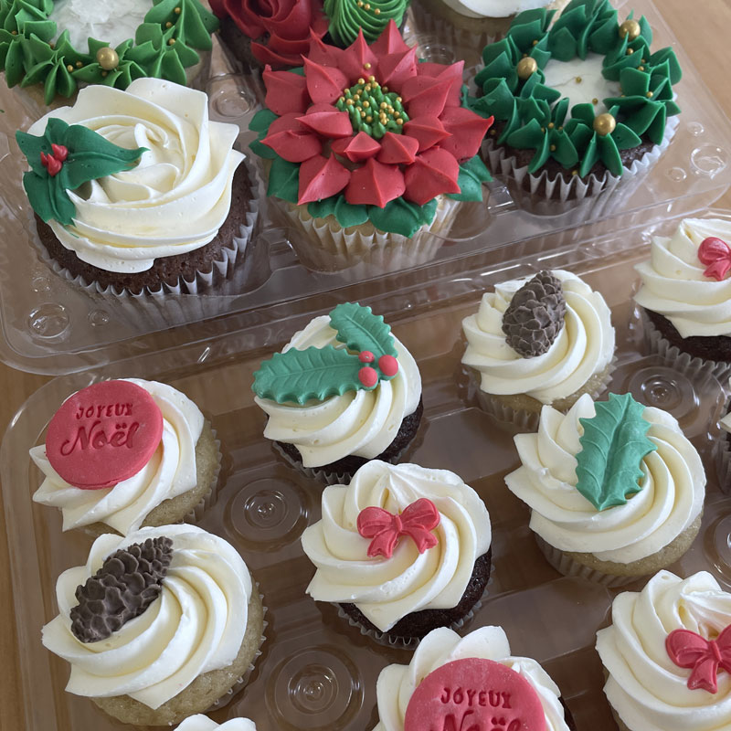 Cupcakes de Noël