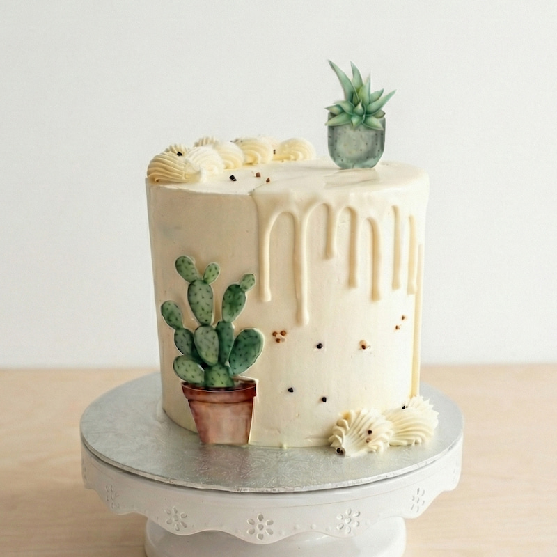 Gâteau personnalisé épuré – Image 2