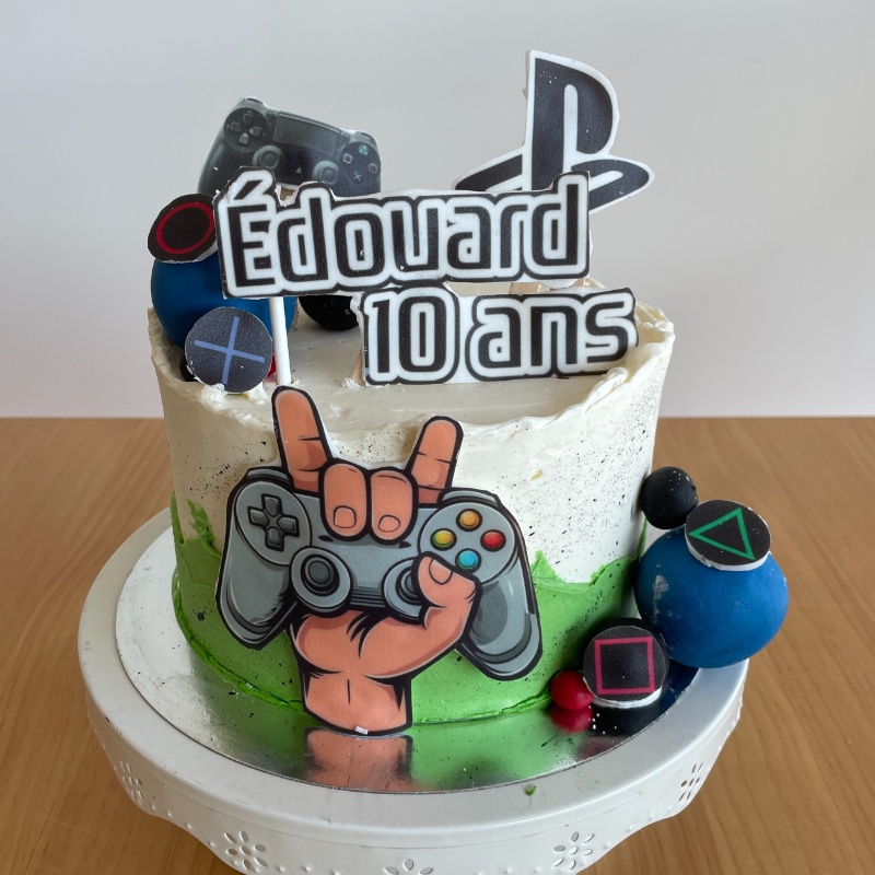 Gâteau personnalisé épuré plus – Image 6