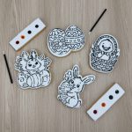 Biscuits à peindre de pâques