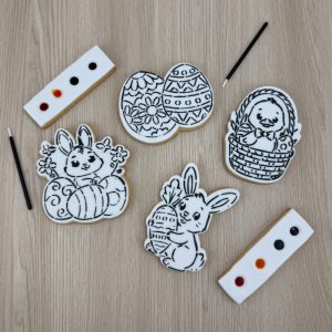 Biscuits à peindre de pâques