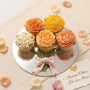 Bouquet de cupcakes pour maman
